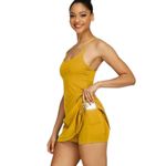 Halara  In My Feels Goldenrod Athletic Dress Size Large NEW with Tags Photo 3