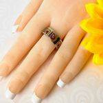 Stainless Steel Ring, Size 7 Silver Photo 1