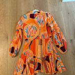 Kindred NWT  Boutique Orange Printed Dress Photo 2