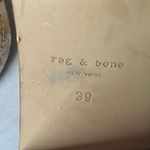 Rag and Bone  Wyatt Perforated Sandals Womens US 9 Tan Leather Slingback City Chic Photo 14