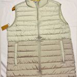 Simply Southern NWT  Gray Ombré Puffy Puffer Full Zip Vest Size Large Photo 0