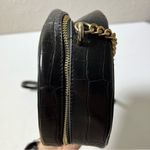 Forever 21 Black Faux Alligator Skin Crossbody Purse Photo 6
