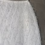 SheIn  frilly dress Elegant White fray style small Photo 1