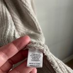 Birch NY Taupe Metallic Knit Open Front Cardigan Sweater Size M Tan Size M Photo 6