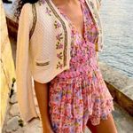 Love Shack Fancy  Marisela Mini Dress in Pastel Confetti sz 2 Photo 0