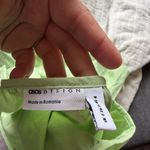 ASOS Light Green One Shoulder Dress Photo 3