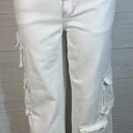 PacSun 90's baggy cargo jeans size 28 ivory womens Photo 0