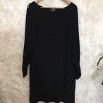 Ralph Lauren  PLUS SIZE Open slit sleeves, Body shaping Dress Photo 3