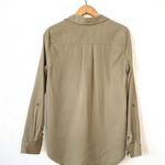 Holding Horses x Anthropologie Green Celina Utility Wrap Blouse Size 2 Photo 6