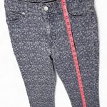 Lucky Brand Women’s Grey floral print skinny mid rise jeans Photo 5