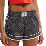 Free People  Varsity Blues Printed Shorts in Starburst Geo. Size Small. NWT Photo 0
