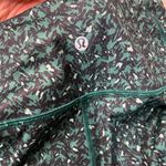 Lululemon  Drop it Like It’s Hot Crop Teal Mesh Leggings Photo 5