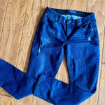 Democracy  Ab Solution Size 6 Straight Leg Jeans Distressed Dark Wash Stretch Photo 0