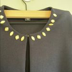 Perceptions  Black Sweater with Pearl Details Photo 3