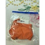 Live in the Moment Orange V Neck Short Sleeve Top Size S T-Shirt Shirt Photo 6