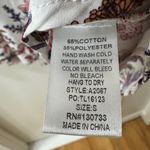 Umgee  Floral Long-Sleeved Flowy Tunic Dress, Size Small Photo 4