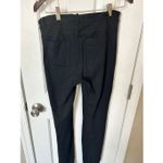 Athleta  skinny stretchy jogging dress pants comfy for work size 8 black Photo 2