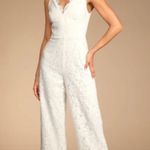 Lulus White Jumpsuit Photo 6