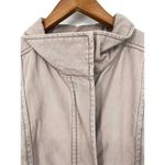 Aeropostale  Women's XS Full Zip Up Bomber Jacket Light Pink Long Sleeve Cotton Photo 4