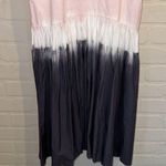 Sea NY dress New York Zelda Tie Dye Slip Charcoal Size 4 pink gray Black Photo 4