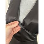 Jonathan Martin Jonathon Martin Studio 100% Silk Black Halter Midi Dress Size 10 Wedding Guest Photo 5
