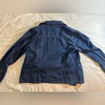 Studio West  Women’s Dark Blue Thin Denim Jacket Photo 1