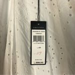 BCBGMAXAZRIA Finnigan Optic White Eyelet Lace Kimono OS Photo 4