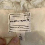 Melrose and Market  faux fur vest in size small Photo 5