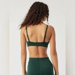 Outdoor Voices  Sculpt Hi Apex Bra - Pine Green - S Photo 1