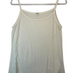 Dylan  True Grit Ivory Modal Cotton Tank Top Lightweight Cami Women's Large Photo 0