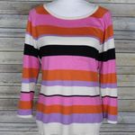 Max Mara  Studio Bright Striped Pullover Sweater XL Photo 0