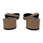 Veronica Beard  Cecile Leather Cap Toe Slingback Pump Black Tan Size 8M Photo 8