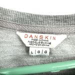 Danskin  Size Large Sweater Gray Camo Pullover Oversized Casual Lounge Everyday‎ Photo 3