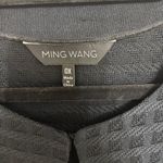 Ming Wang  Long Line Black Textured Sweater Blazer - Size 0X Photo 3