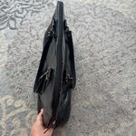 Accessories Vegan Leather Satchel Purse Black Photo 3