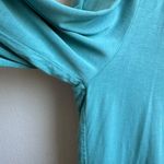Z Supply Teal Blue Comfy Flared Spaghetti Strap Jumpsuit Size Small Lounge Photo 3
