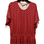 BODEN Thea Sleeveless Midi Dress Pink Tulip Pop Size UK 14 US 10R EUC Photo 1