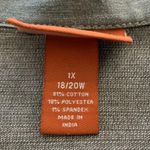 Via Penny Lane Reworked Apparel | Disney Villain Baddies Green Denim Jacket 1X Photo 3