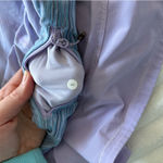 Lululemon  Pace Rival Skirt Lilac / Wave Twist Lilac Caspian Blue size 8 Photo 3