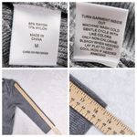 NY&C New York & Company Womens Long Knit Sweater Size M Gray New Size M Photo 5