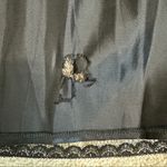 Scott McClintock Vintage Black Velvet & Gold Lace Party Dress Size 8 Photo 11