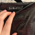 Black Leather Skirt Size L Photo 2