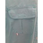 Cabela's Womens Center Button Up 4Most UPF30 Shirt (2) Blue, Purple LARGE Hiking Photo 10