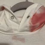 Love + Harmony‎ hooded tie dye shirt long sleeve crop size medium Pink Photo 3