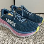 Hoka Women's  Gaviota 5 Pink & Blue Photo 0