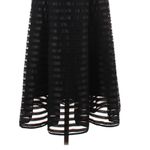 Nanette Lepore black eyelash burnout Dress Photo 5
