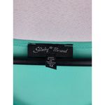 Slinky Brand Sleeveless Aqua Tank Top M Photo 2