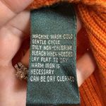 Ralph Lauren  Cable Knit Crewneck Sweater Large Orange Fisherman Preppy Academia Photo 6