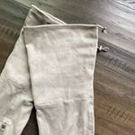 DKNY Over-the-Knee Boots Womens Sz 8 Grey Faux Suede Pointed Toe Photo 2