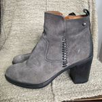 pikolinos pompeya ankle boots heeled gray suede stitched women’s size 39 Photo 2